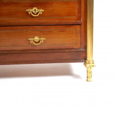 Early 19th Century Louis XVI Gilt Bronze Decorated Mahogany Commode Server