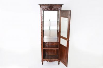 Early 19th Century Mirrored Interior French Display Cabinet