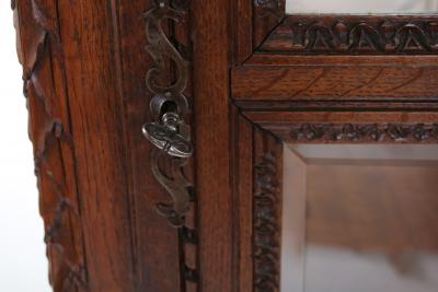 Early 19th Century Mirrored Interior French Display Cabinet