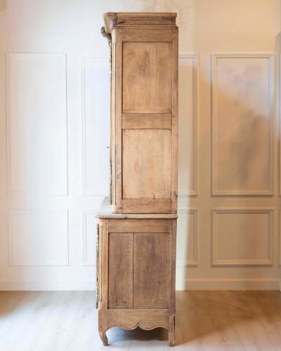 Early 19th Century Norman Carved Oak Two Part Sideboard