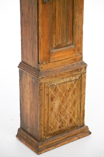 Early 19th Century Pine Long Case Clock