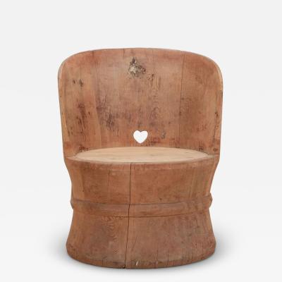 Early 19th Century Scandinavian Folk Art Chair