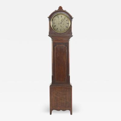 Early 19th Century Scottish Drumhead Tall Case Clock