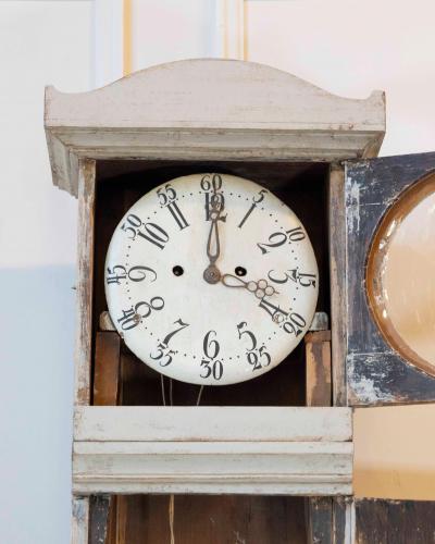 Early 19th Century Swedish Gustavian Longcase Clock Circa 1800