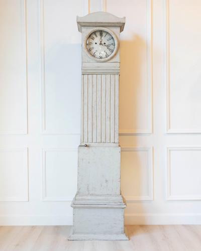 Early 19th Century Swedish Gustavian Longcase Clock Circa 1800