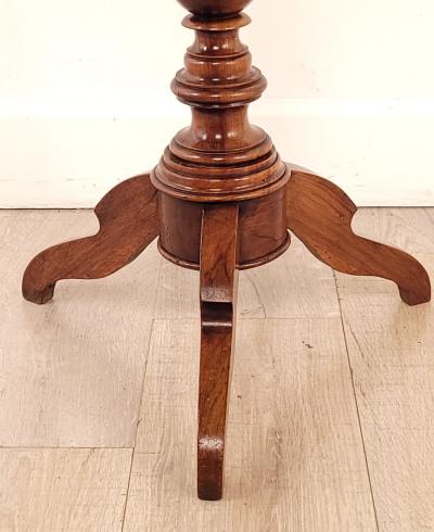 Early 19th Century Swiss Tray Top Pedestal Table circa 1820