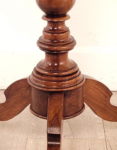 Early 19th Century Swiss Tray Top Pedestal Table circa 1820