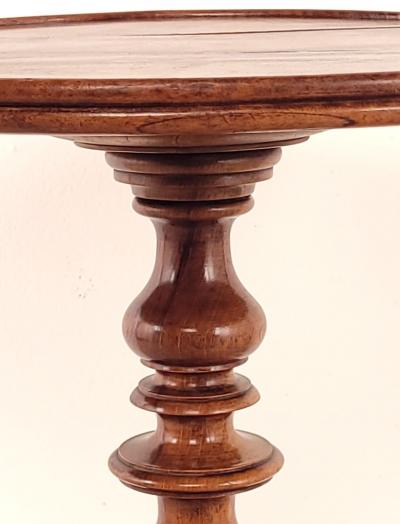 Early 19th Century Swiss Tray Top Pedestal Table circa 1820