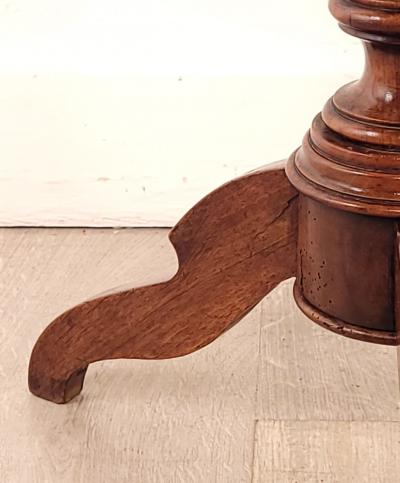 Early 19th Century Swiss Tray Top Pedestal Table circa 1820