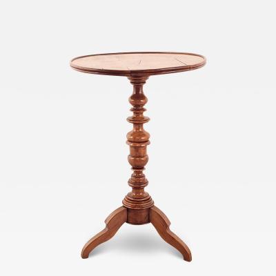 Early 19th Century Swiss Tray Top Pedestal Table circa 1820