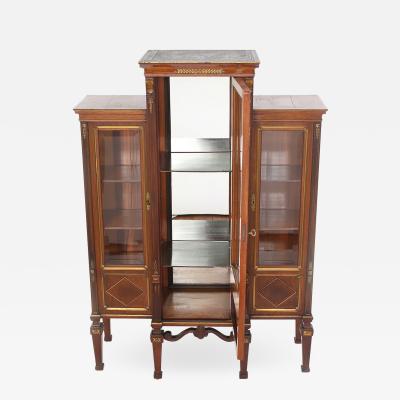 Early 19th Century Three Part French Display Cabinet