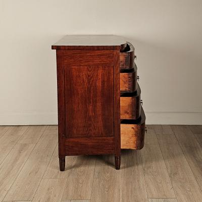 Early 19th Century Tiger Striped Mahogany Chest England circa 1810