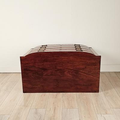 Early 19th Century Tiger Striped Mahogany Chest England circa 1810