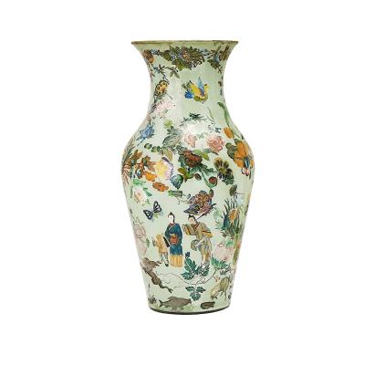 Early 19th Century Victorian Decalomania Decorative Vase London