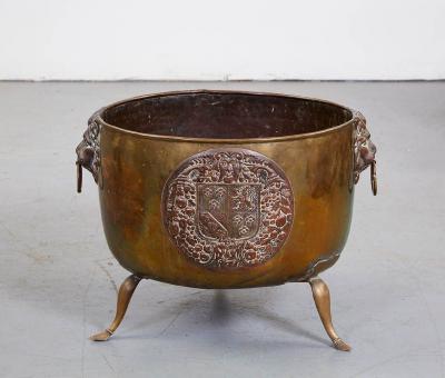 Early 19th c English Hall Log Bin