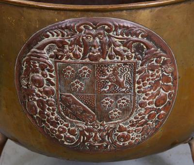 Early 19th c English Hall Log Bin