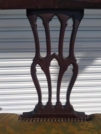 Early 19th century Walnut Chippendale Corner Chair