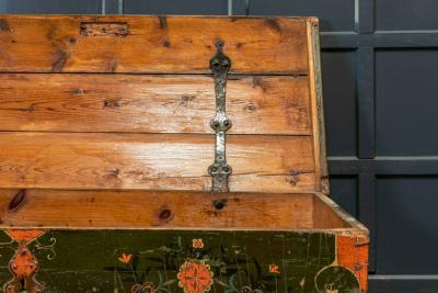 Early 19thC Swedish Marriage Dowry Chest
