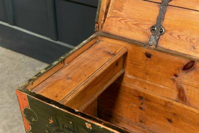 Early 19thC Swedish Marriage Dowry Chest