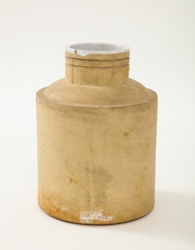 Early 20th C American Interior Glazed Storage Vessel
