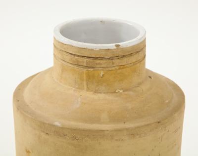 Early 20th C American Interior Glazed Storage Vessel