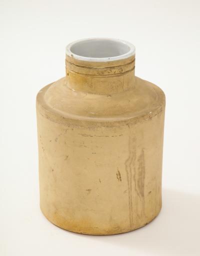 Early 20th C American Interior Glazed Storage Vessel