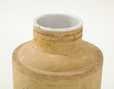 Early 20th C American Interior Glazed Storage Vessel