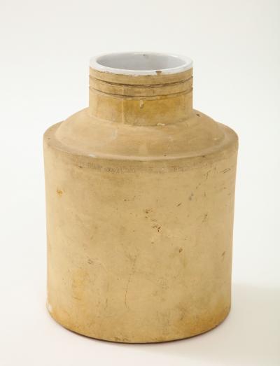 Early 20th C American Interior Glazed Storage Vessel