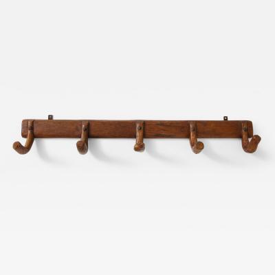 Early 20th C Coat Rack from the Pyrenees Mountains France