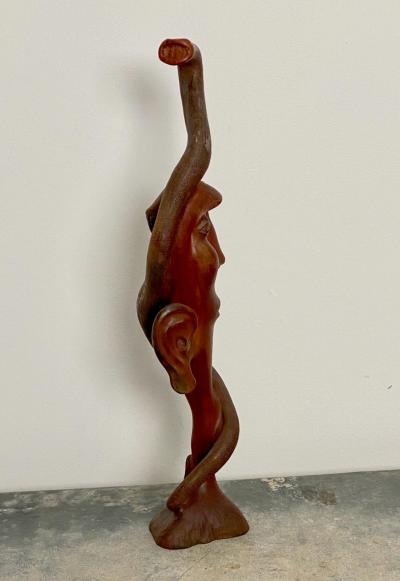 Early 20th Century 1920 American Surrealist Carving