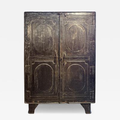 Early 20th Century Anglo Indian Iron Ice Chest