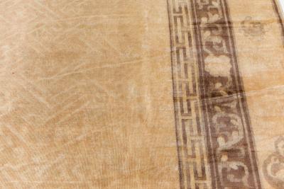 Early 20th Century Anmal Motifs Camel Background Chinese Handmade Wool Rug