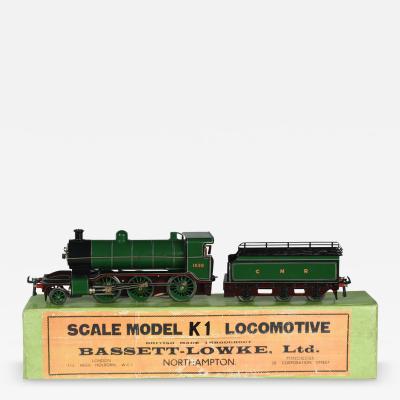 Early 20th Century Bassett Lowke K1 Gauge 1 GNR 1630 Steam Mogul Model