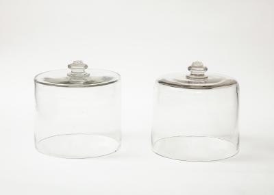 Early 20th Century Blown Glass Domes France circa 1920