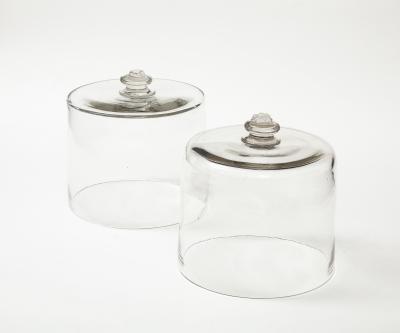 Early 20th Century Blown Glass Domes France circa 1920