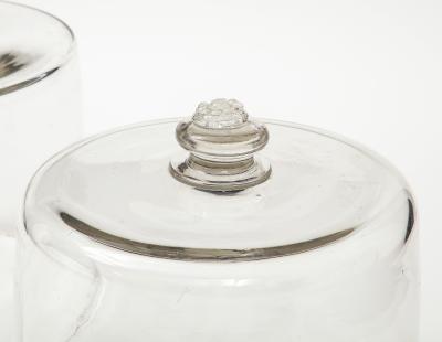 Early 20th Century Blown Glass Domes France circa 1920