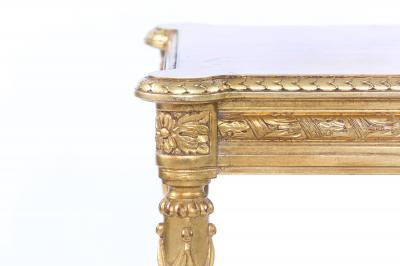 Early 20th Century Carved Giltwood End Table