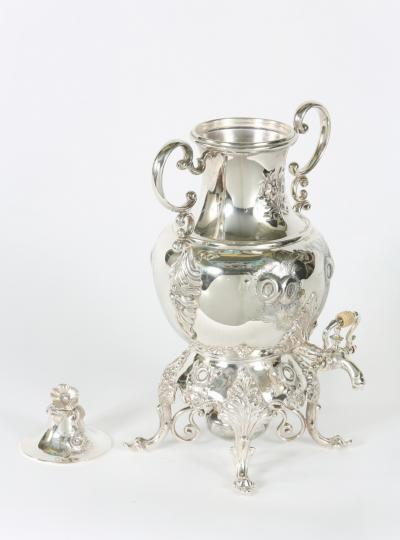Early 20th Century English Silver Plated Samovar
