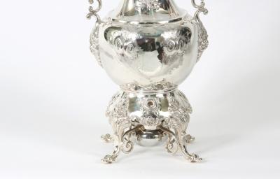 Early 20th Century English Silver Plated Samovar