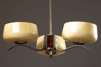 Early 20th Century Finnish Art Deco Chandelier