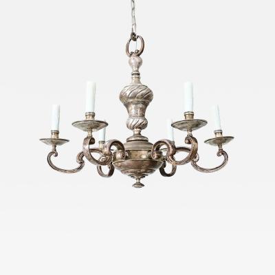 Early 20th Century French Bronze Chandelier