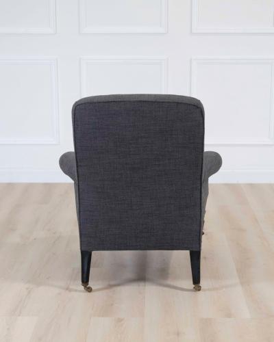 Early 20th Century French Grey Armchair Circa 1910