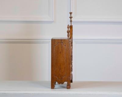 Early 20th Century French Hand Carved Flour Box