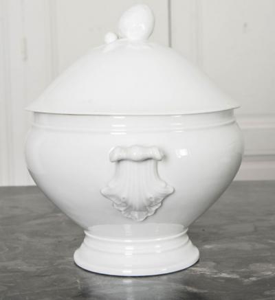Early 20th Century French Ironstone Tureen