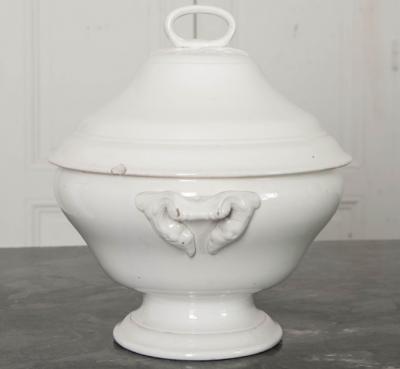Early 20th Century French Ironstone Tureen