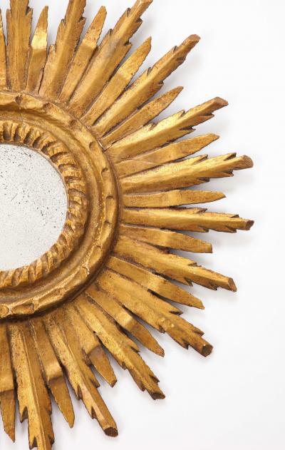 Early 20th Century French Sunburst MIrror