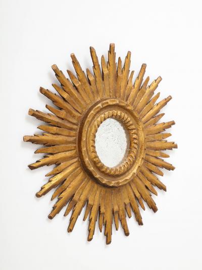 Early 20th Century French Sunburst MIrror