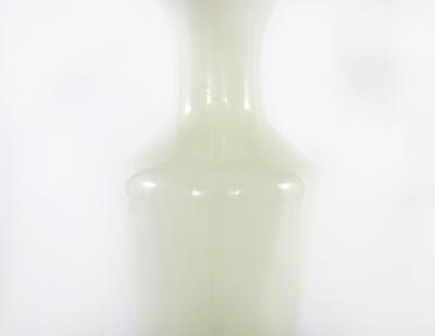 Early 20th Century French White Opaline Gilt Decorative Vase