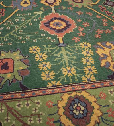 Early 20th Century Handwoven Donegal Rug Handwoven in Ireland