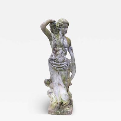 Early 20th Century Italian Garden Statue Archer 